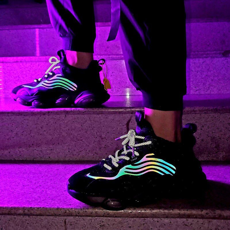 Dareck Mode Sneakers Til Mænd - Sort