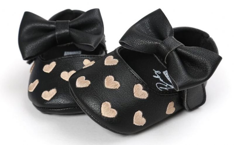 Darlin Baby Piges Flade Sko - Guld