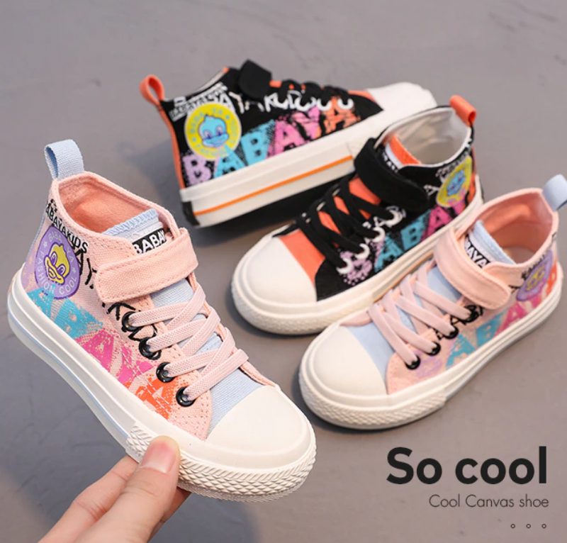 Darlin Piger High Top Sneaker - Sort