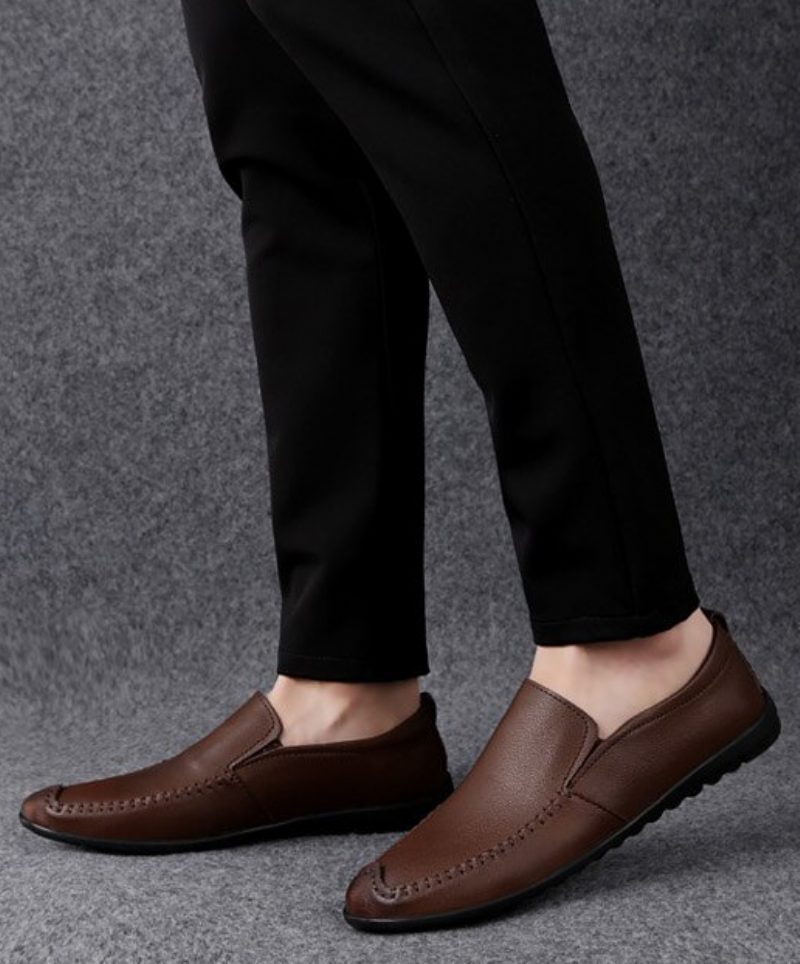 Darwins Loafers Til Mænd Fritidssko - Kaffe