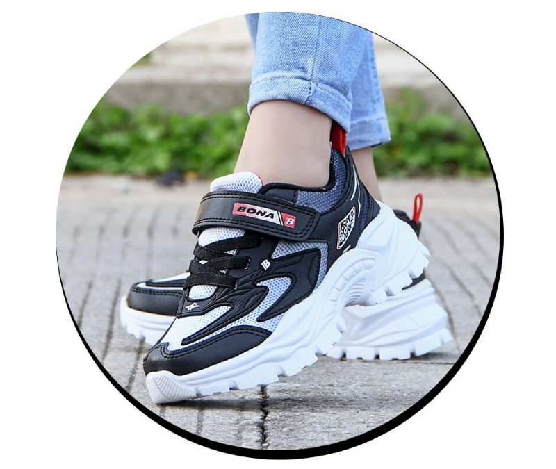 Dave Modesneaker Til Drenge - Sort