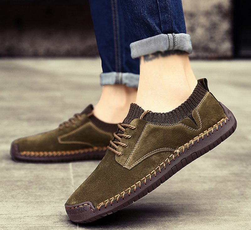 Davian Loafer Sko Til Mænd - Khaki