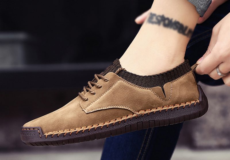 Davian Loafer Sko Til Mænd - Khaki