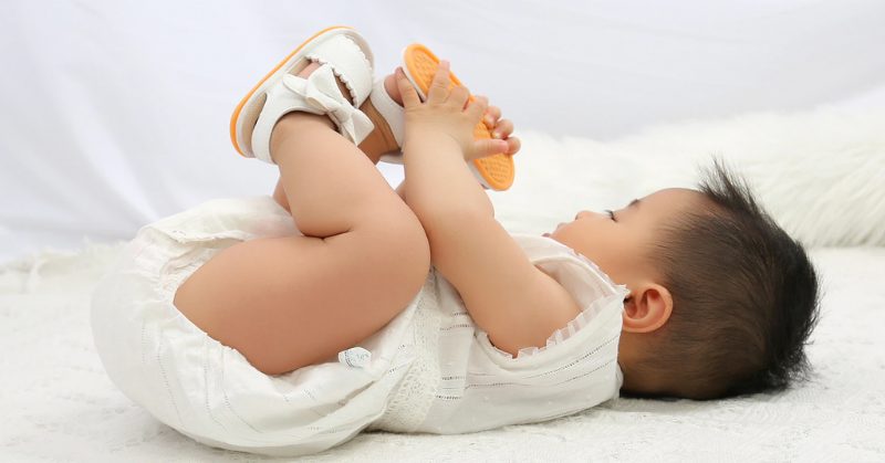 Daya Babypigers Afslappede Sandal - Blå