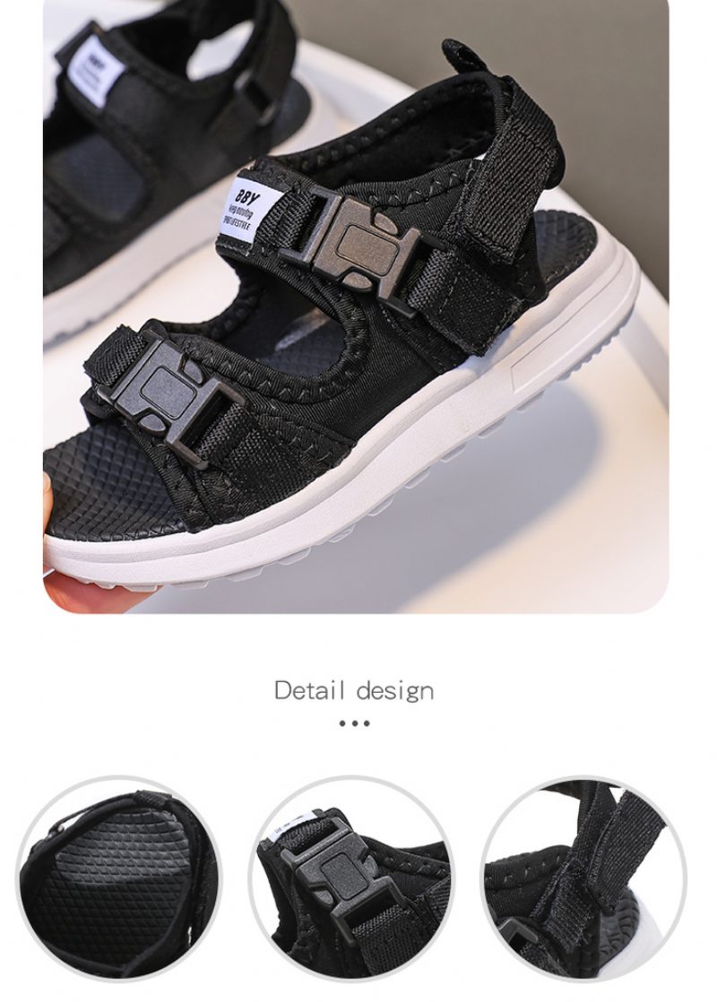 Debie Unisex Modesandal Til Børn - Sort