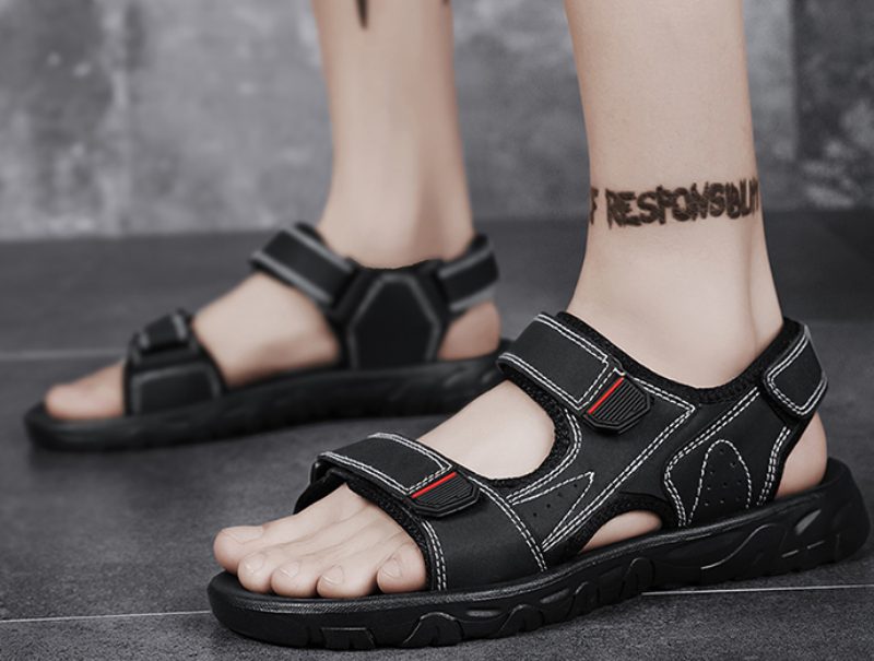 Dejav Udendørs Sandal Til Mænd - Sort
