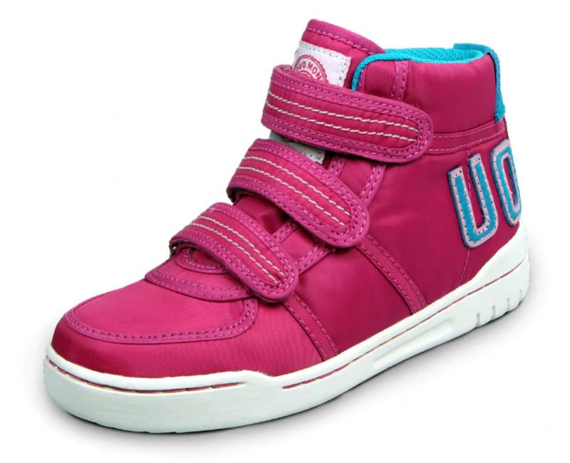 Delilah Piger High Top Sneaker - Fuscia