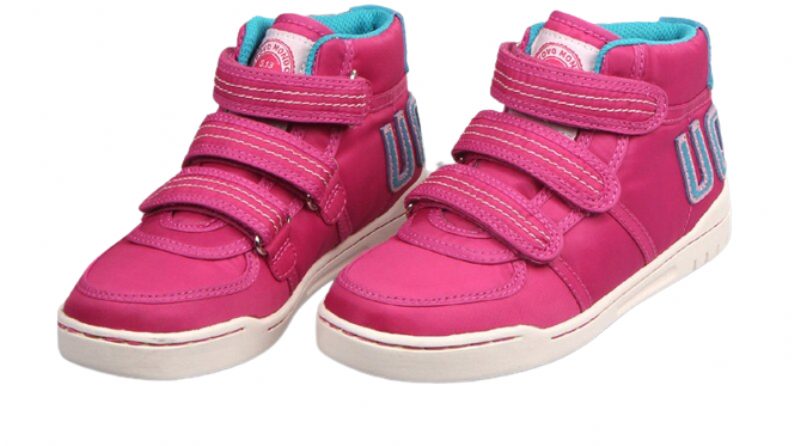 Delilah Piger High Top Sneaker - Fuscia