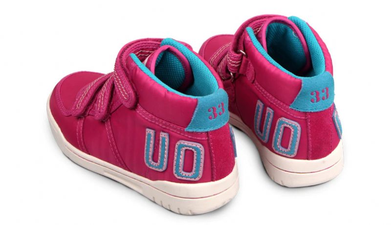 Delilah Piger High Top Sneaker - Fuscia