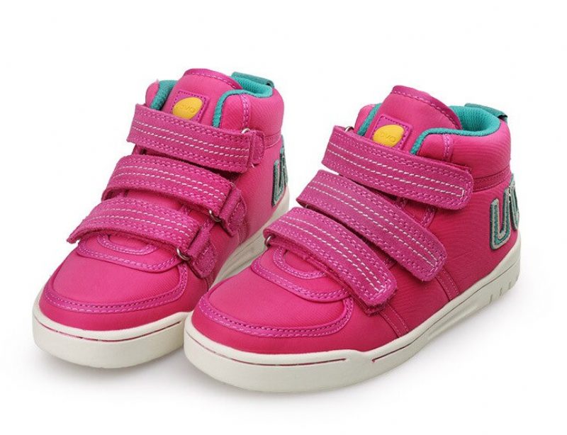 Delilah Piger High Top Sneaker - Fuscia