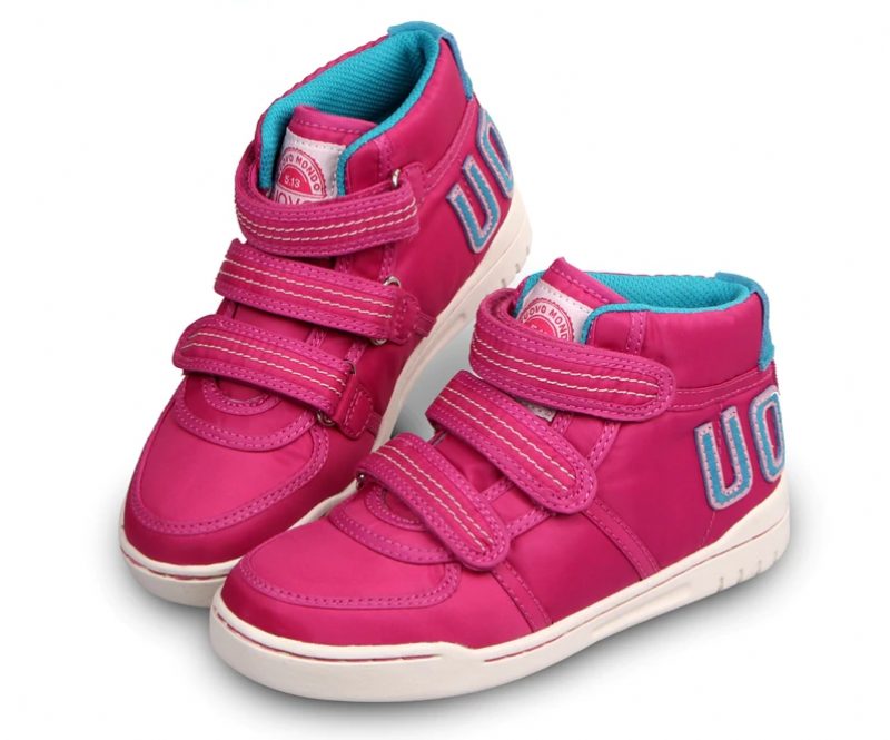 Delilah Piger High Top Sneaker - Fuscia
