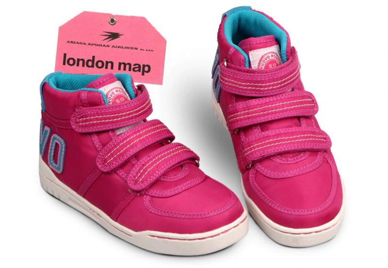 Delilah Piger High Top Sneaker - Fuscia