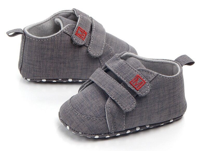 Delmey Baby Drenge Afslappet Sneakers - Grå