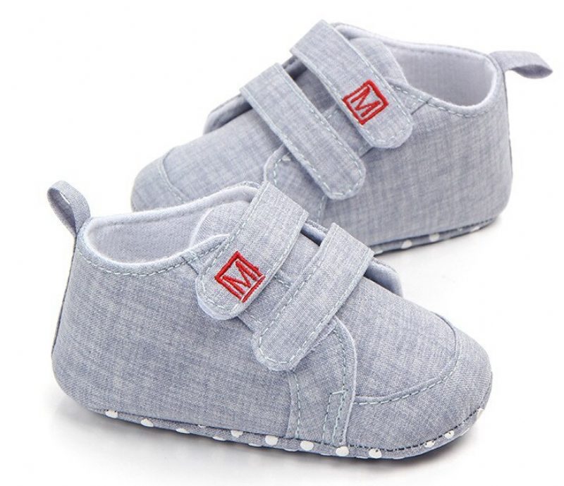 Delmey Baby Drenge Afslappet Sneakers - Grå