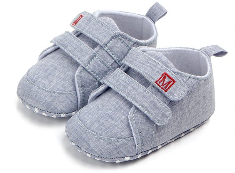 Delmey Baby Drenge Afslappet Sneakers - Grå