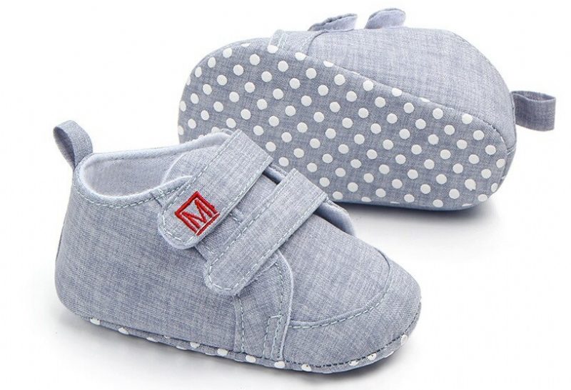 Delmey Baby Drenge Afslappet Sneakers - Grå