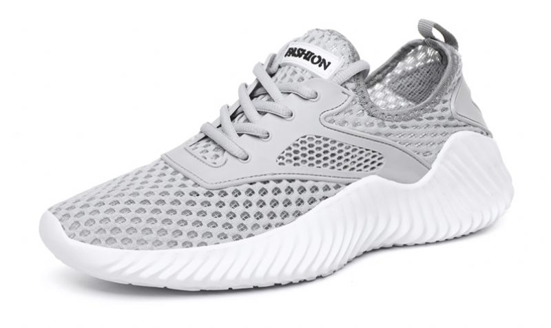 Delmey Mode Sneakers Til Mænd - Grå