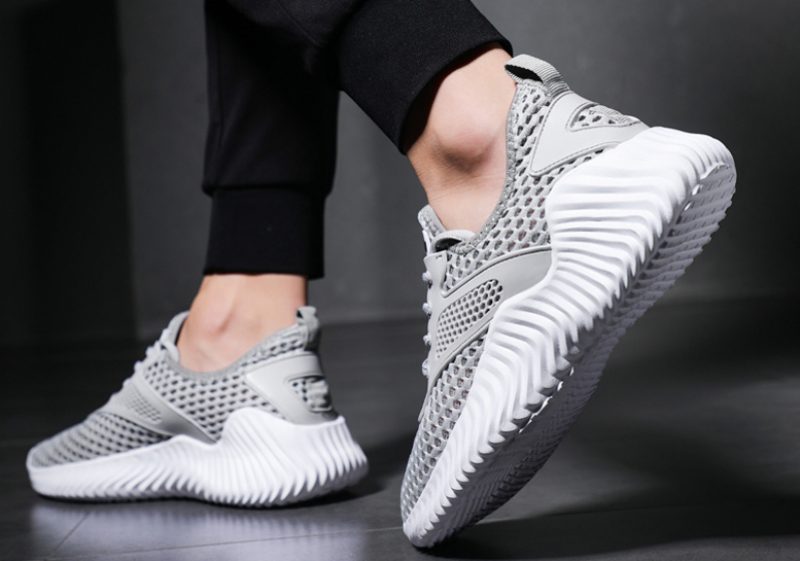 Delmey Mode Sneakers Til Mænd - Grå