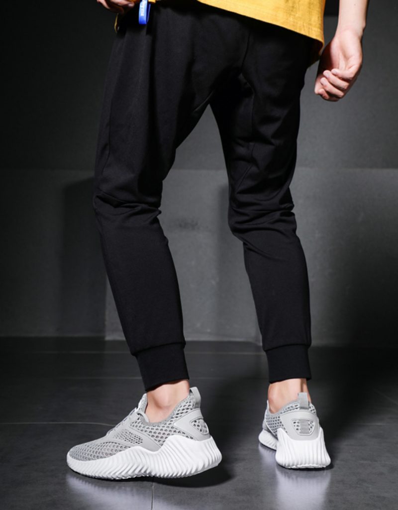 Delmey Mode Sneakers Til Mænd - Grå