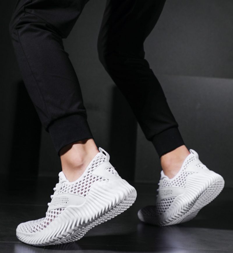 Delmey Mode Sneakers Til Mænd - Grå