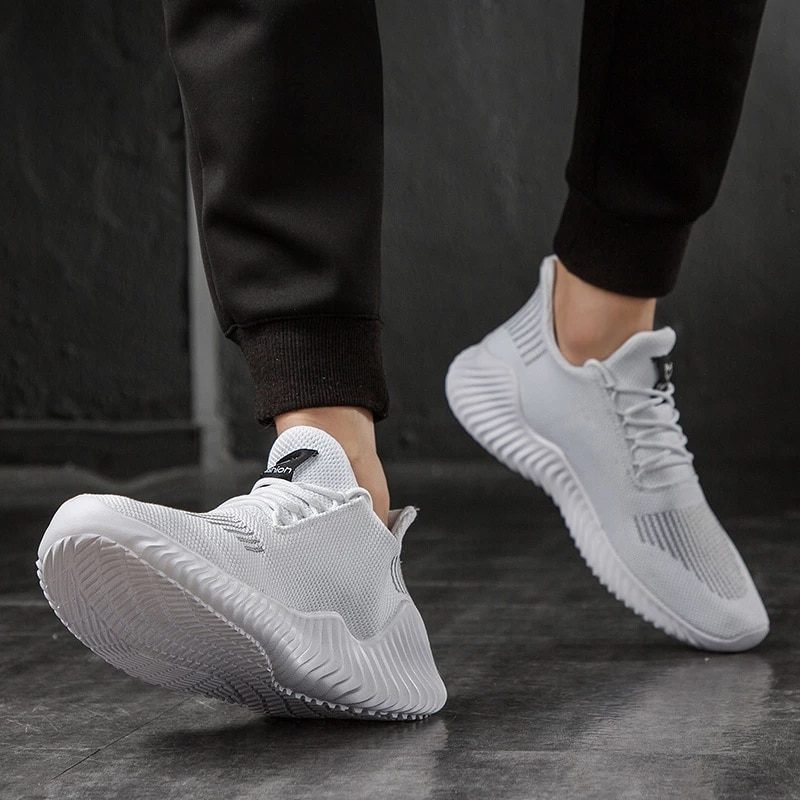 Delmo Walking Sneaker Til Mænd - Hvid