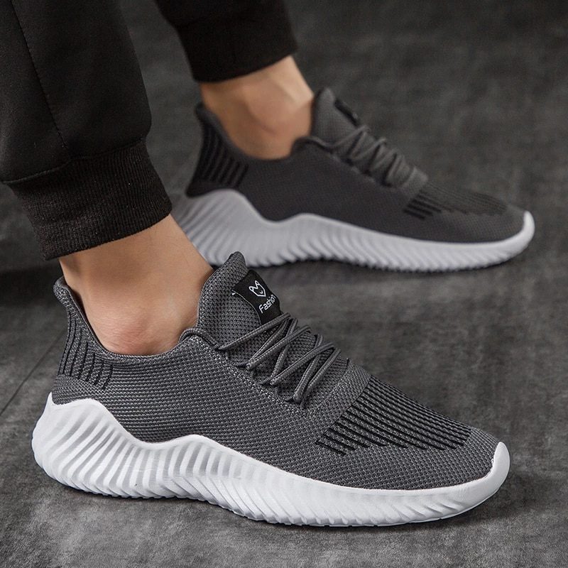Delmo Walking Sneaker Til Mænd - Hvid