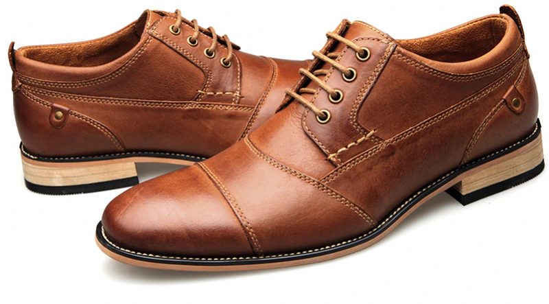 Demetrio Mænds Casual Oxford - Kaffe
