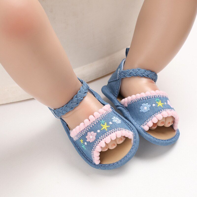 Demitria Babypigers Afslappede Sandal - Sort