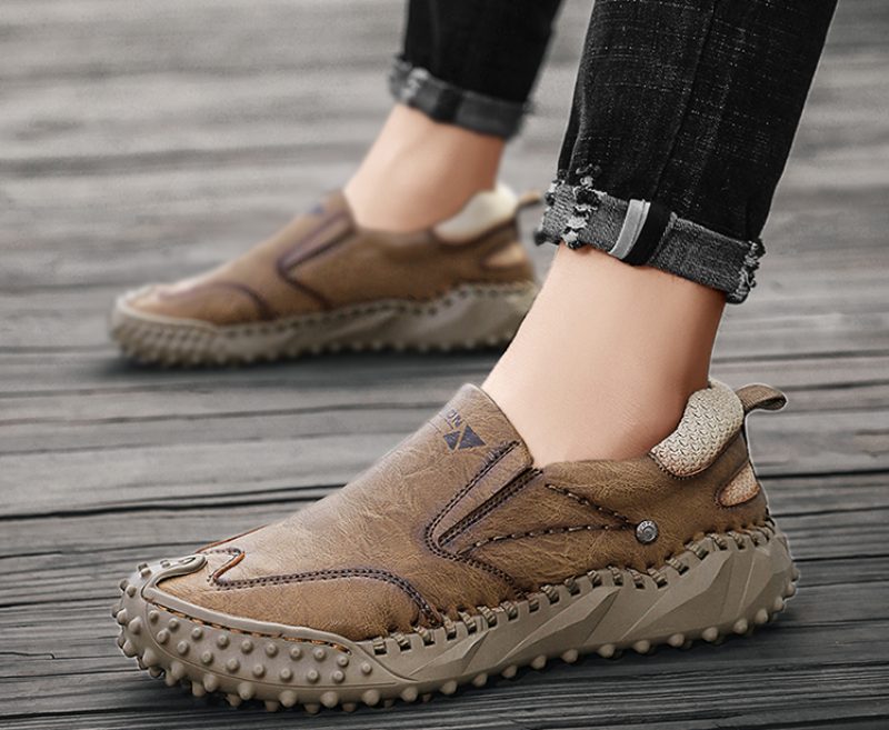 Dennis Loafers Klassiske Sko Til Mænd - Grå
