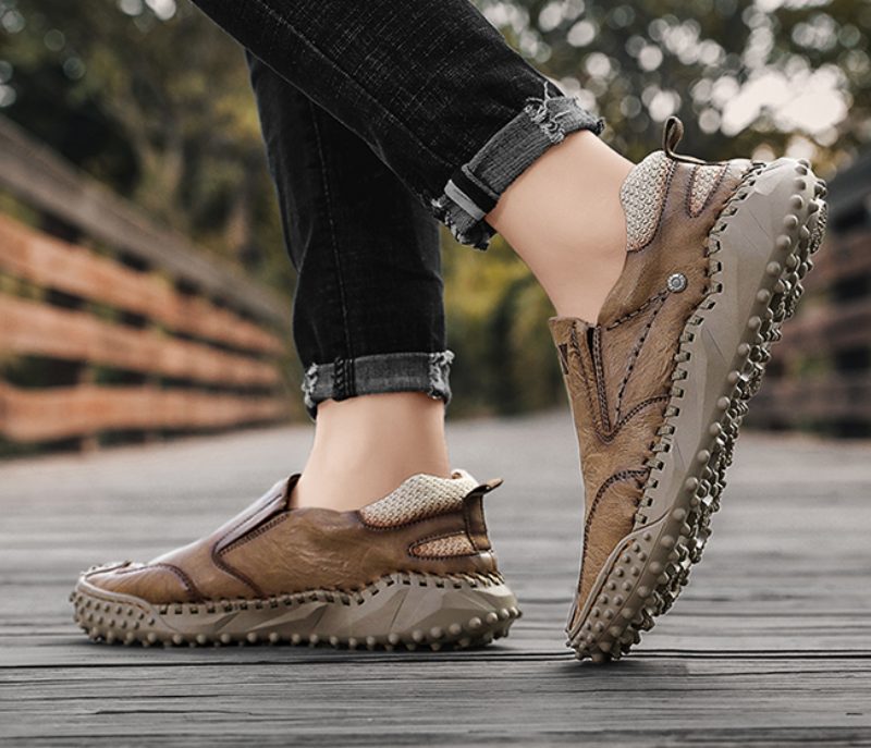 Dennis Loafers Klassiske Sko Til Mænd - Grå