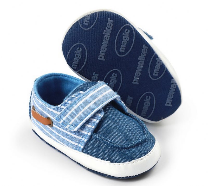 Denys Baby Drenge Loafers Sko - Blå