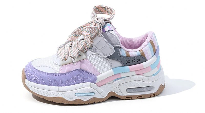 Depablos Unisex Afslappet Sneaker Til Børn - Lilla