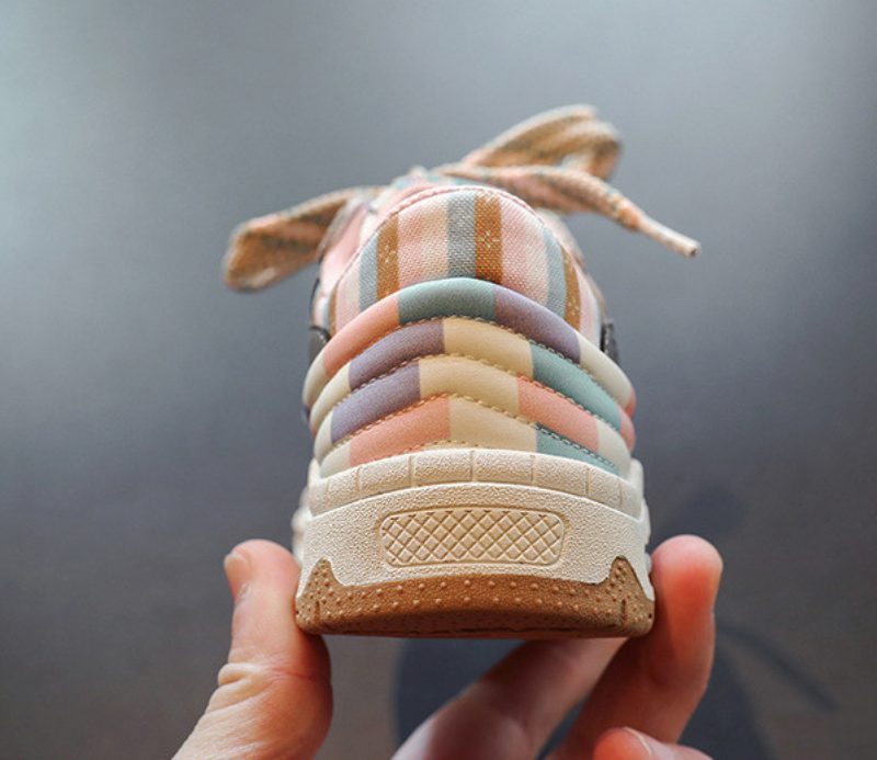 Depablos Unisex Afslappet Sneaker Til Børn - Lilla