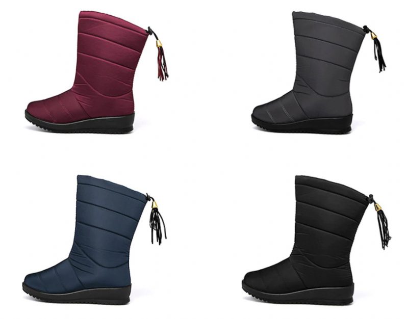 Devany Boots Mid Calf - Vinrød