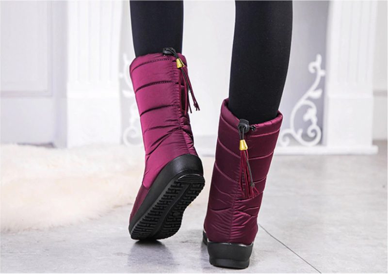 Devany Boots Mid Calf - Vinrød