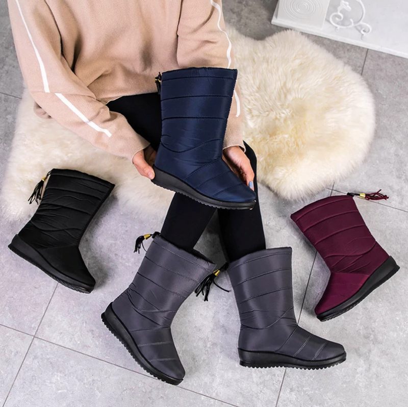 Devany Boots Mid Calf - Vinrød