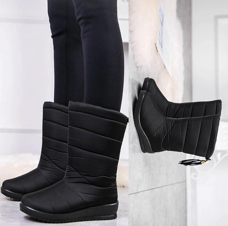 Devany Boots Mid Calf - Vinrød