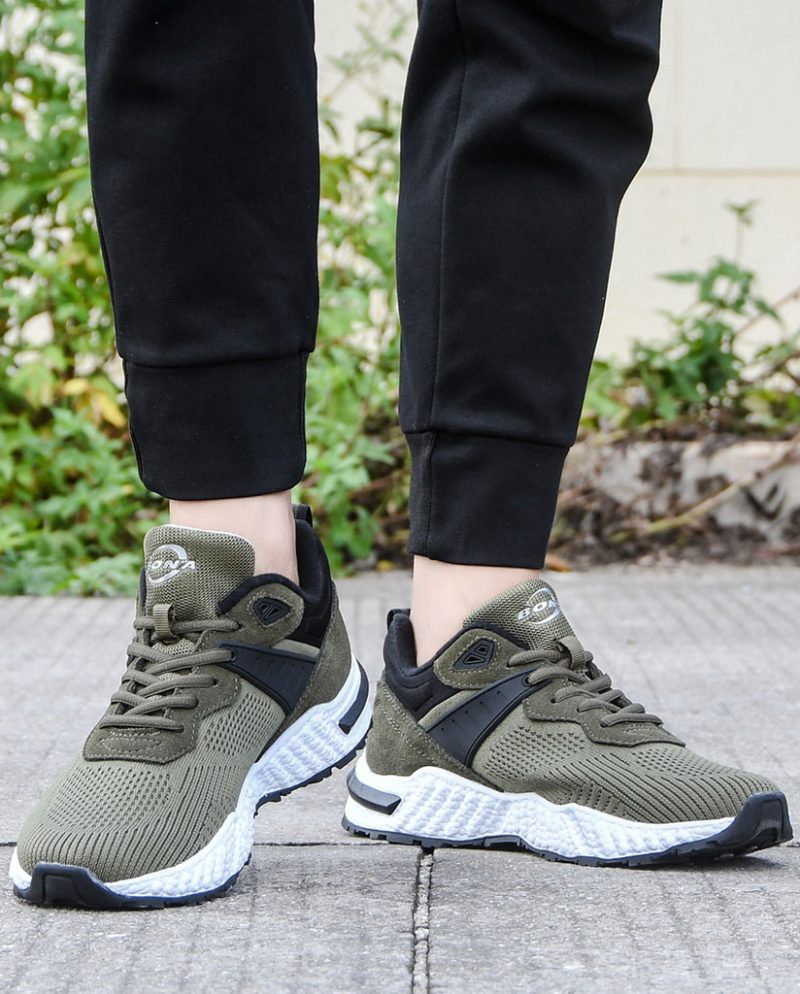 Deven Fashion Sneakers Til Mænd - Beige