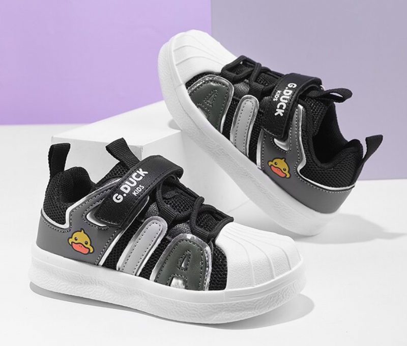 Devero Unisex Modesneaker Til Børn - Sort