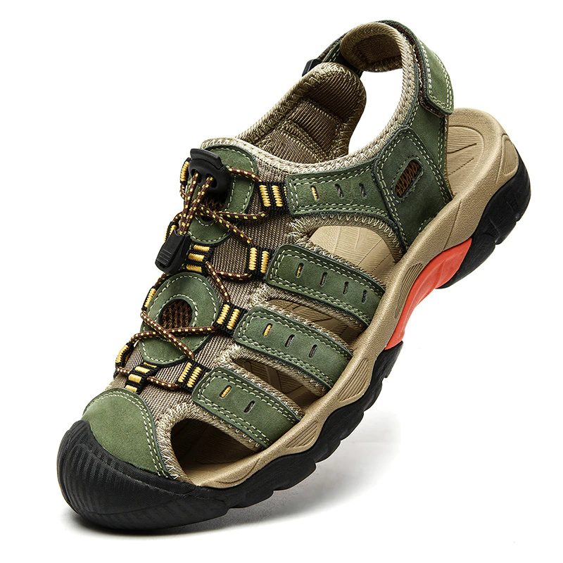 Diallo Casual Sandal Til Mænd - Grøn