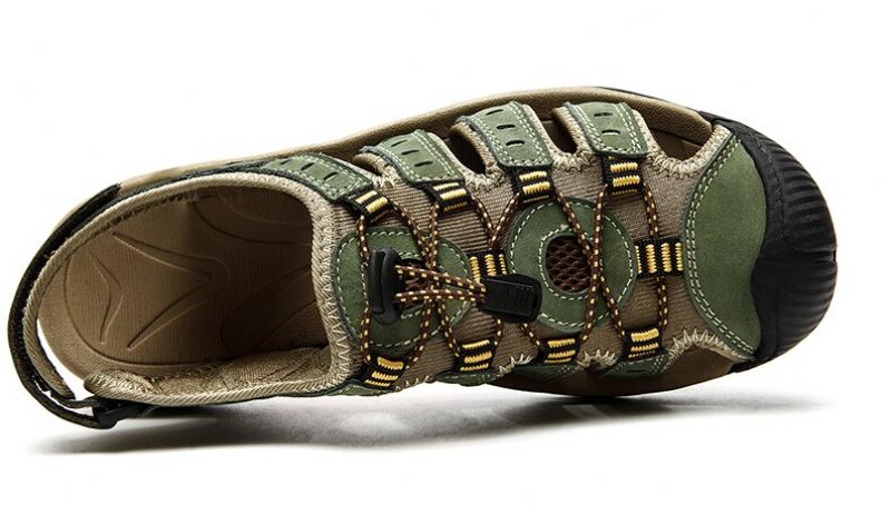 Diallo Casual Sandal Til Mænd - Grøn