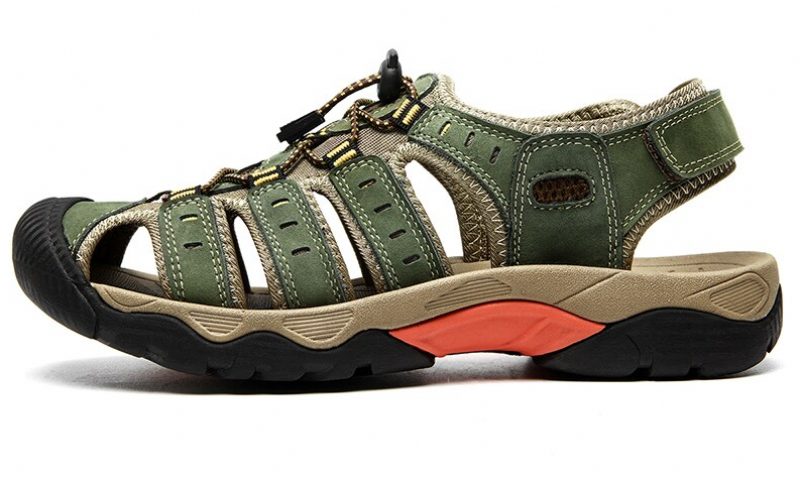 Diallo Casual Sandal Til Mænd - Grøn