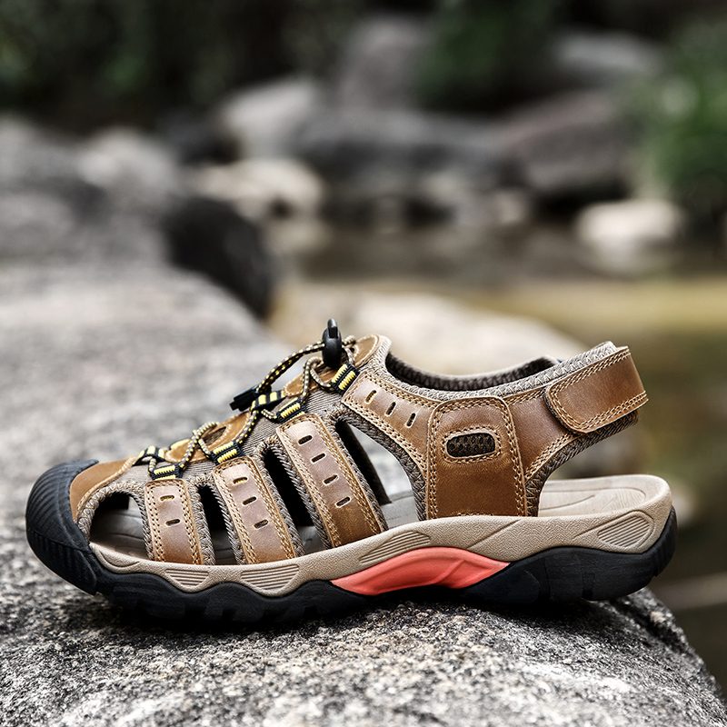 Diallo Casual Sandal Til Mænd - Grøn