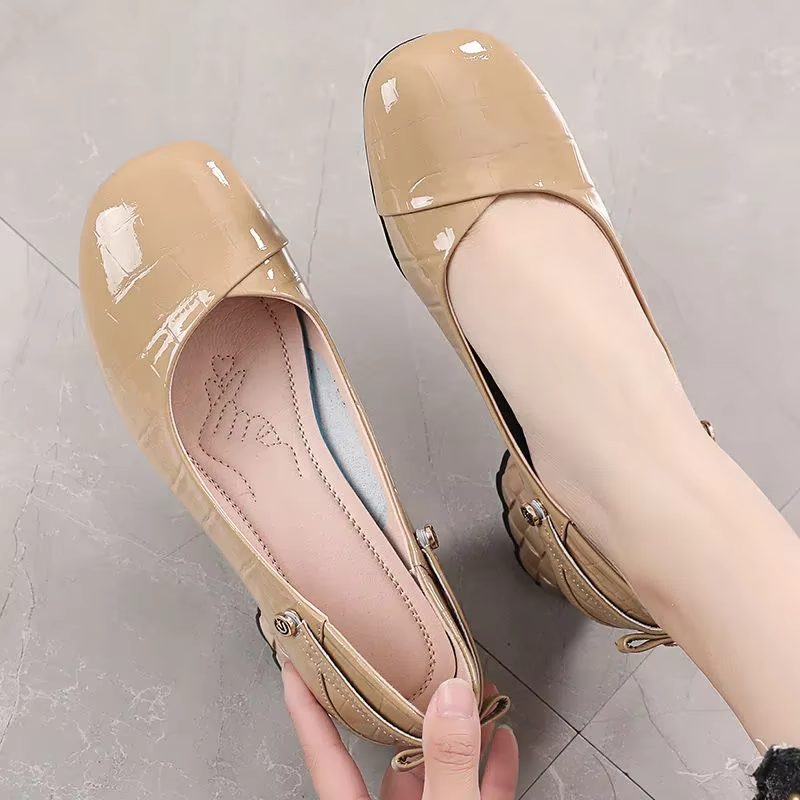 Diana Damekjole Laklæder Pumps - Sort