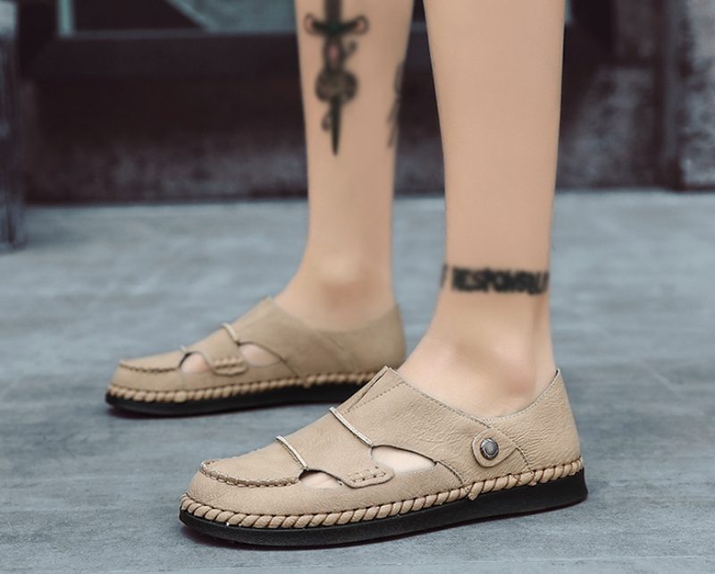 Didier Loafers Fritidssko Til Mænd - Khaki