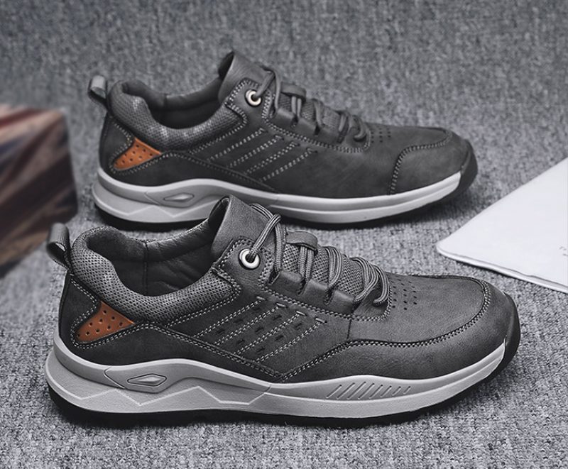 Dil Klassiske Sneakers Til Mænd - Khaki