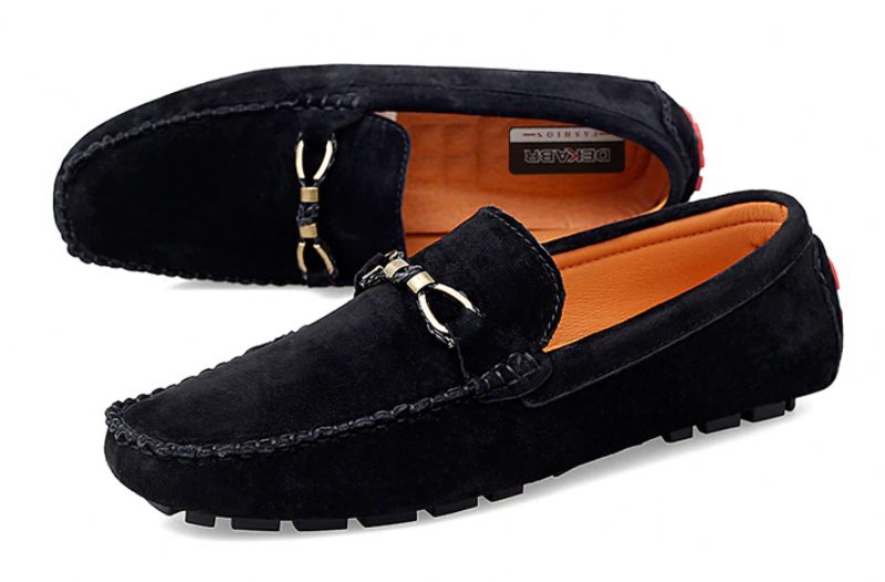 Diler Loafers Ruskindssko Til Mænd - Khaki