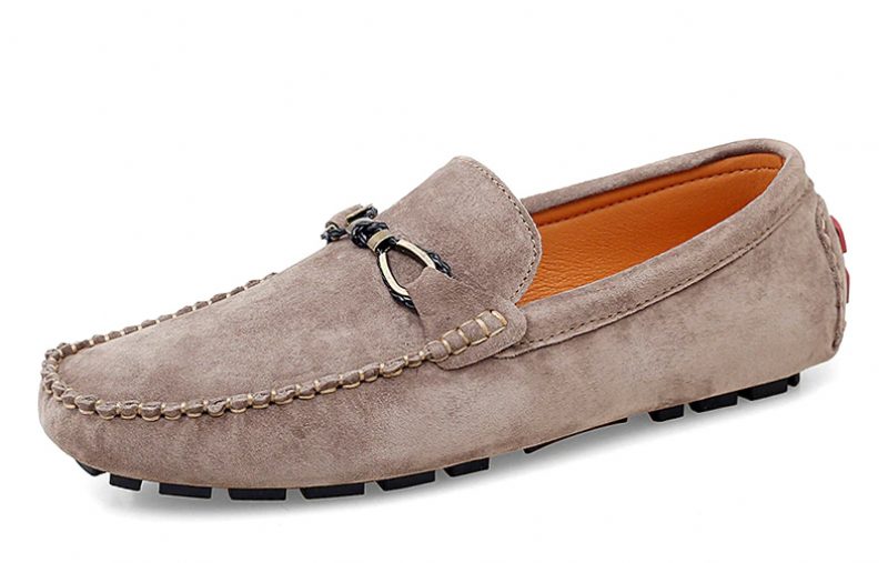 Diler Loafers Ruskindssko Til Mænd - Khaki
