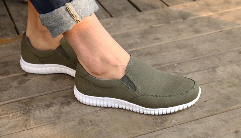 Dilmer Slip-on Sneakers Til Mænd - Grøn