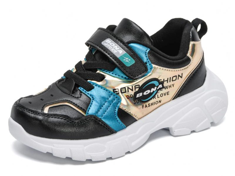 Din Casual Sneaker Til Drenge - Sort